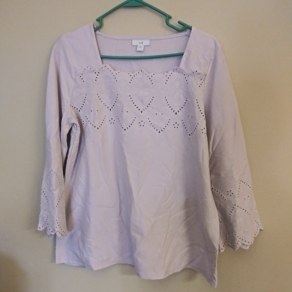J Jill pink top Size small
